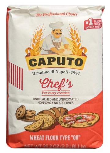 Antico Molino Napoli Antimo Caputo '00' Flour 2.2 Lb (Pack of 3)