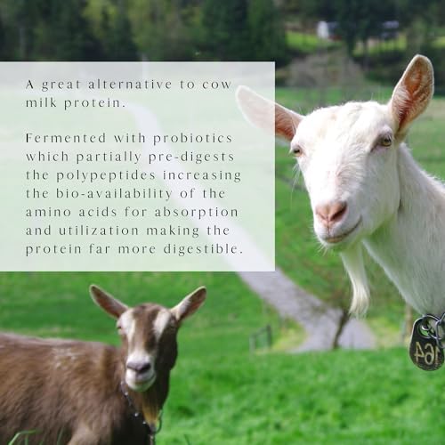Mt. Capra Caprotein | Casein Protein Concentrate, Fermented Goat Milk Protein from Grass-Fed Pastured Goats