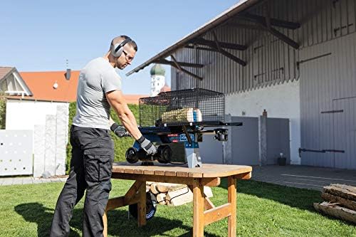 Scheppach Log Splitter Lying HL460 Firewood Splitter Hydraulic Splitter Electric 230 V Splitting Force 4 Tonnes Gap Length 370 mm 1500 W Power