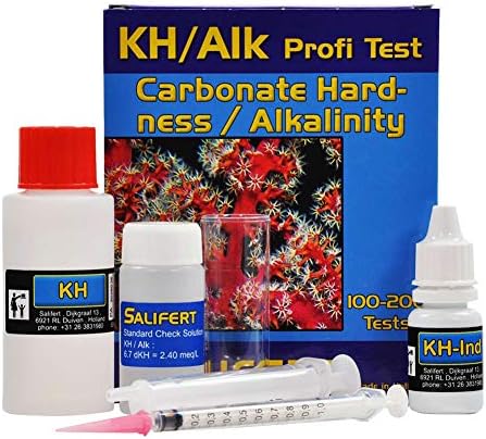 Carbonate Hardness & Alkalinity (Kh/Alk) Test Kit, 100-200 Tests