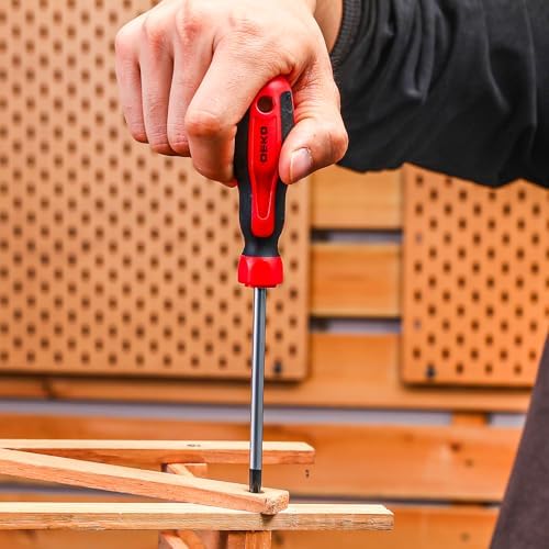 DEKOPRO 158 Piece Tool Set-General Household Hand Tool Kit,Auto Repair Tool Set, with Plastic Toolbox Storage Case