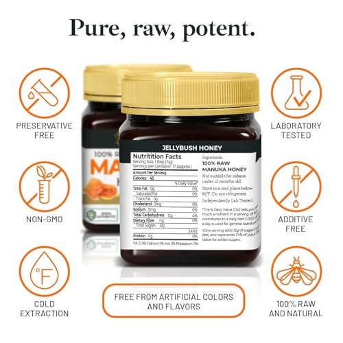 Manuka Honey Medical Grade - Raw Australian Manuka Honey MGO 850+ | Good Natured - AMHA Certified - Lab Tested - Non-GMO - BPA-Free - Premium Quality - Product of Australia - 8.8 oz
