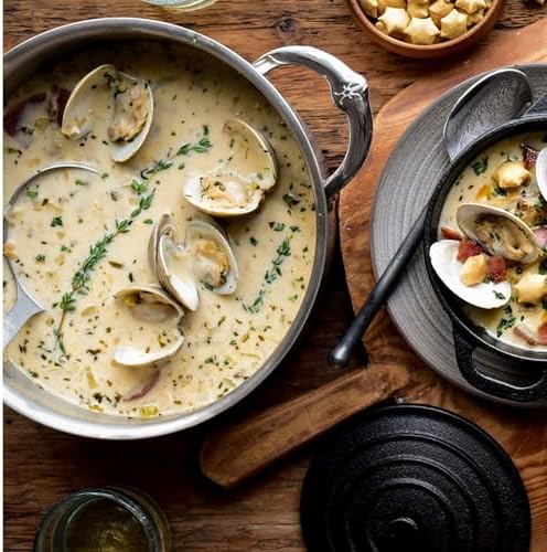 Hestan ProBond Forged - Professional Clad Stainless Steel Soup Pot, 3 Quart, Induction Compatible