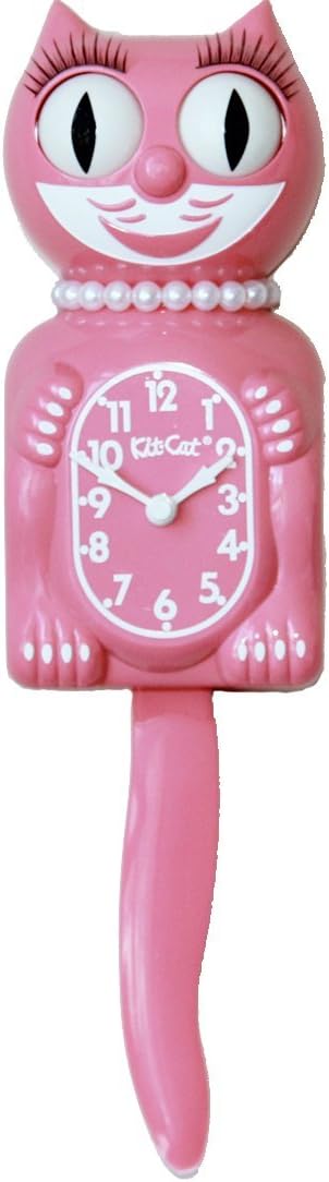 Kit Cat Klock Strawberry Ice Lady Limited Edition Clock Made in USA New