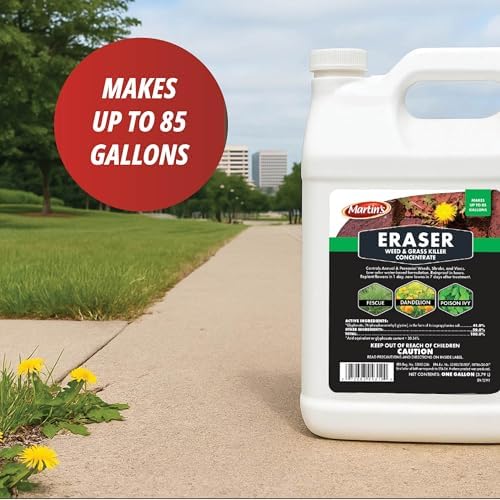 Control Solutions Inc. 82004319 Eraser Weed & Grass Killer Concentrate, 1_Gallon, 128 oz