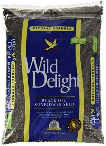 Wild Delight Black Oil Sunflower Seed, 5 lb