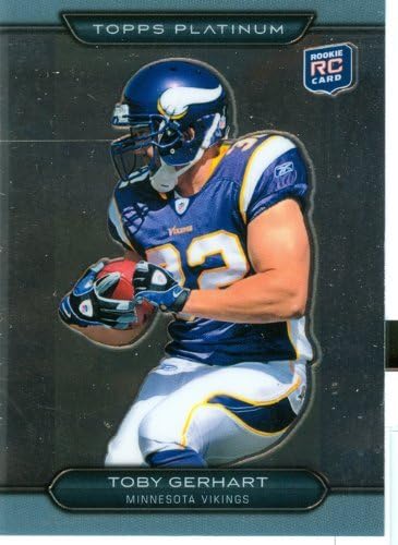 2010 Topps Platinum Toby Gerhart Rookie Card