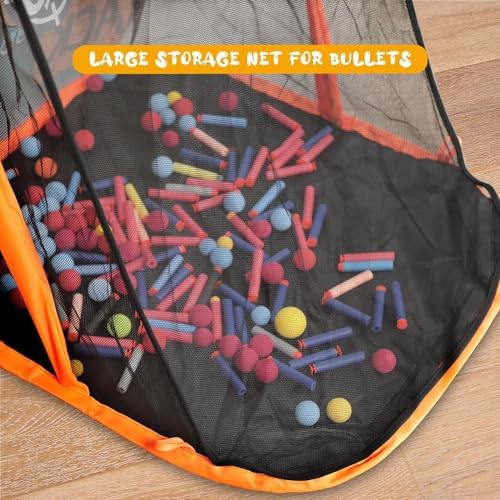 RONSTONE Shooting Practice Target Compatible with Nerf Gun for Boys Girls, Toy Foam Blaster Shooting Targets for Kids Indoor Outdoor