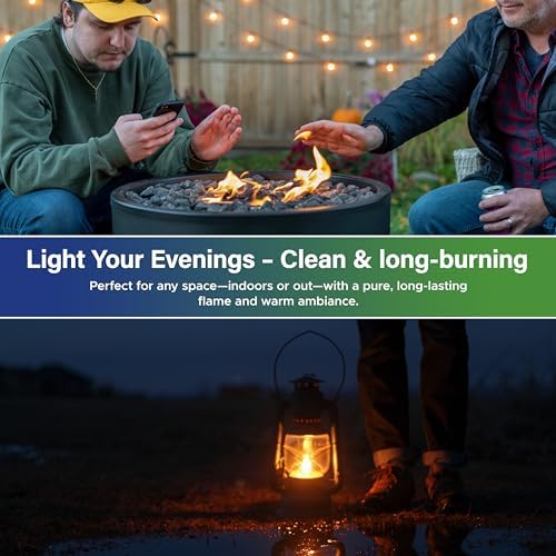 Firefly Fuel - Lamp Oil & Tiki Torch Fuel - Clean Burning, 1 Gallon