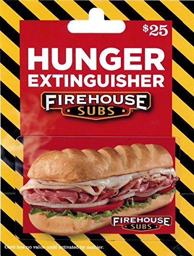 Firehouse Subs Physical Gift Card - $50