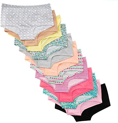 Alyce Intimates 12 Pack High Waisted Cotton Boyshort