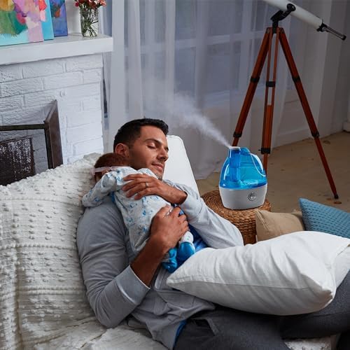 AquaOasis Cool Mist Humidifier 2.2L for Bedroom & Nursery