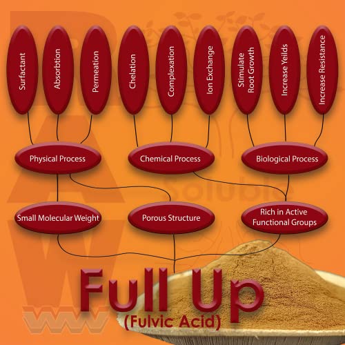RAW Full UP 2lb - Premium Fulvic Acid Supplement for Enhanced Nutrient Absorption and Plant Vitality