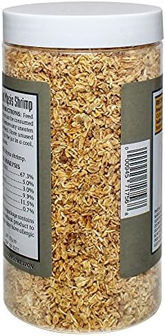 San Francisco Bay Brand Freeze-Dried Mysis Shrimp - Premium Fish Food for Live Fish, Shrimp Food