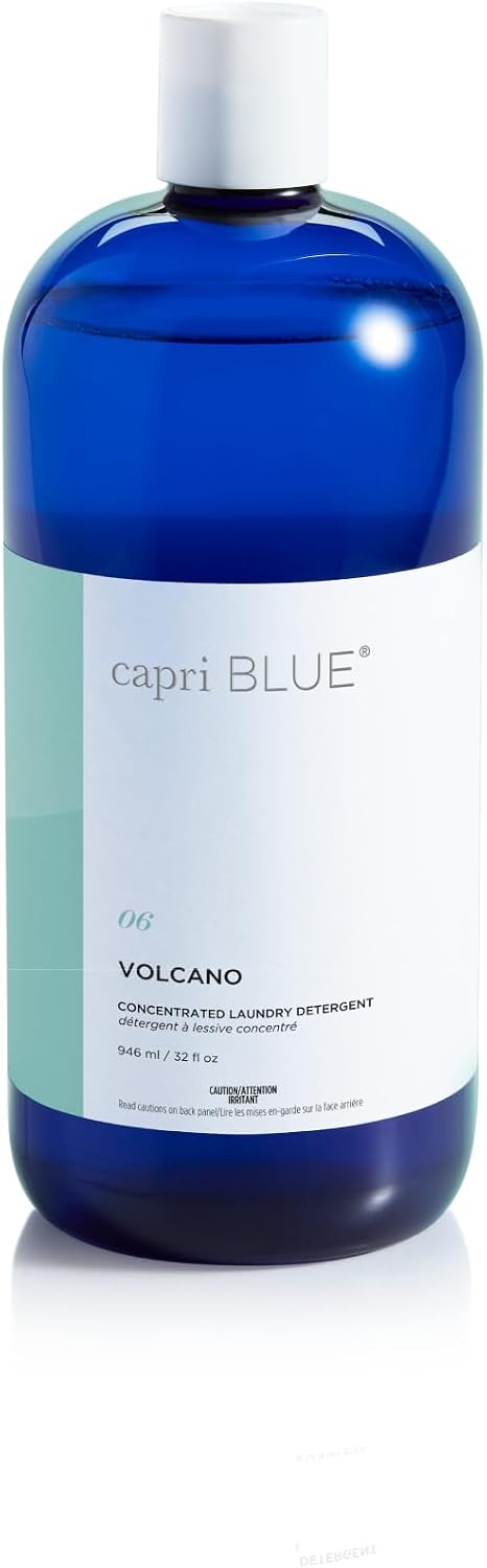 Capri Blue Volcano Laundry Detergent Liquid - This Luxury Non-Toxic Laundry Detergent is Vegan & Cruelty Free - Formulated with Grapefruit &