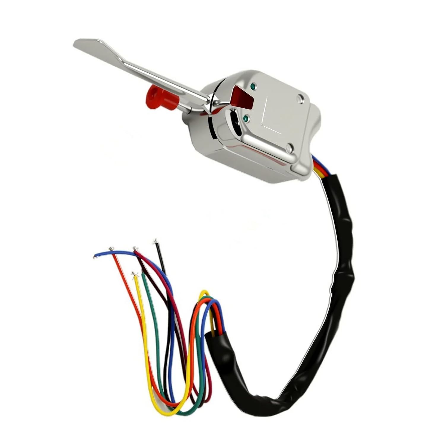 Cnfaner Universal Street Hot Rod Chrome Turn Signal Switch for Buick Ford GM 12V Heavy Duty Vintage Car Truck Street Rod Dune Buggy Sand Rail