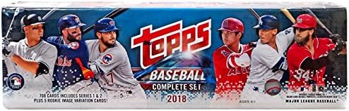 2018 Topps Baseball Factory Sealed Retail Set (705 Cards with 5 Bonus Rookies)