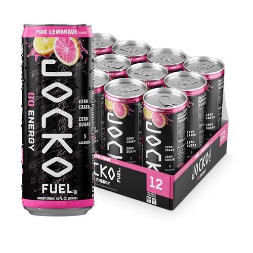 Jocko Fuel GO Energy Drinks, Sour Apple, 12 oz | 12 Pack