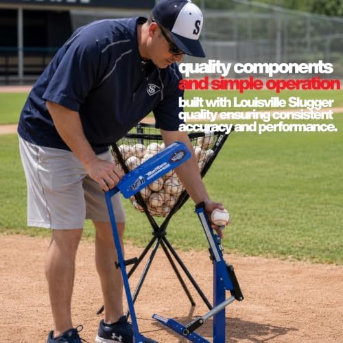 Louisville Slugger Blue Flame Pitching Machine