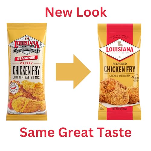 Louisiana Fish Fry Products Seasoned Fry Variety Mix - 2 of Each Flavor - Pack of 6 - Southern Flavor for Any Dish