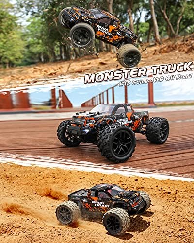 HAIBOXING 1/18 Scale RC Monster Truck 18859, Hobby Grade 4X4 Off-Road Truck Max Speed 36km/h