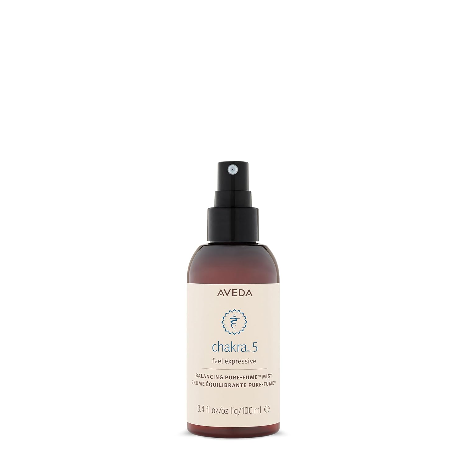 Aveda Chakra 5 Balancing Pure-Fume Mist: Throat | Body & Room Spray | Balances Throat Chakra | With Certified Organic Grapefruit, Rosemary