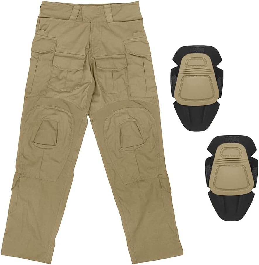 KRYDEX Tactical Men's G3 Combat Pants with Knee Pads