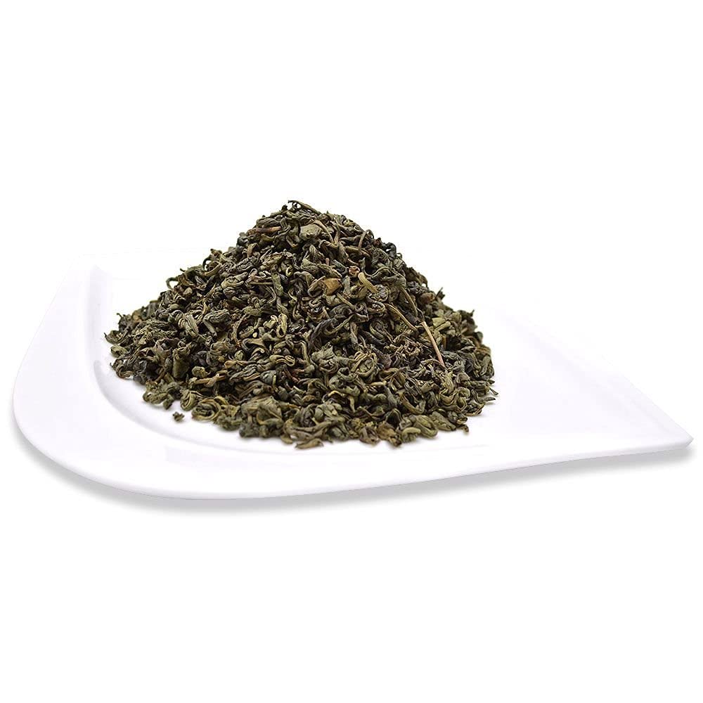Organic Positively Tea Company, Pinhead Gunpowder Green Tea, Loose Leaf, 16 Ounce
