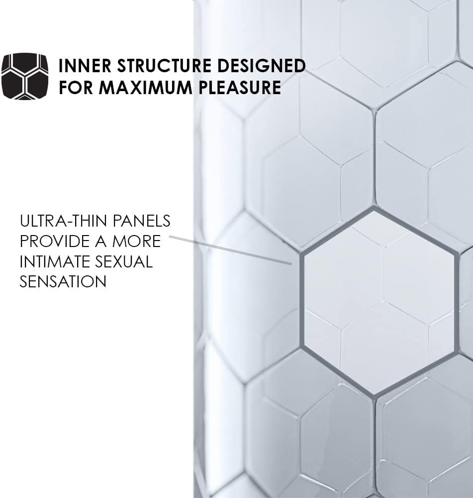 LELO HEX Original - Ultra Thin Condoms, Increased Strength, 12 Pack | This ultra thin condom offers increased strength without reducing sensation, for comfortable, reliable protection.
