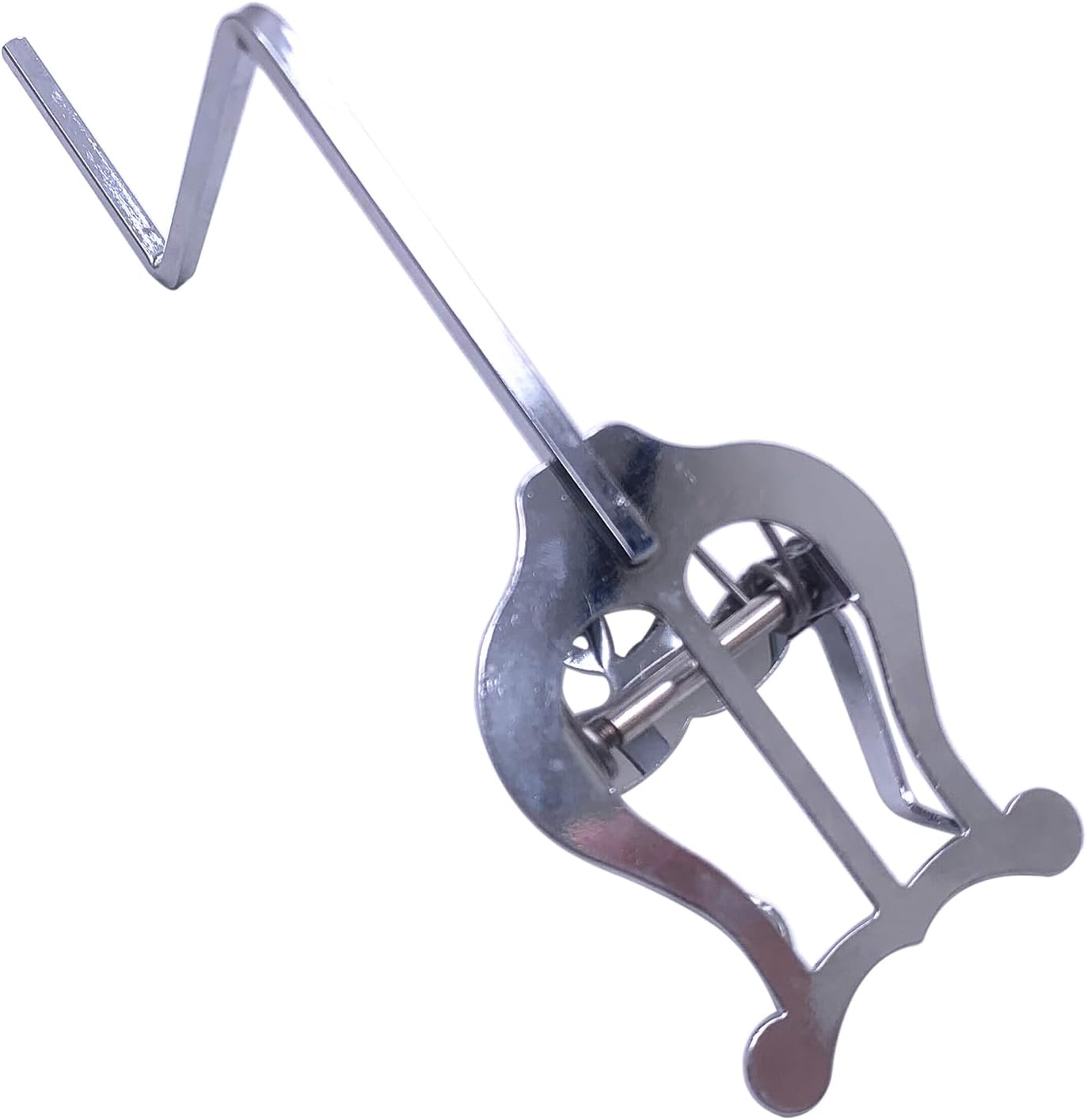 Alto Saxophone Marching Lyre Clamp-On Holder Lyre Sax Nickel-Plated Sheet Music Clip 1Pcs