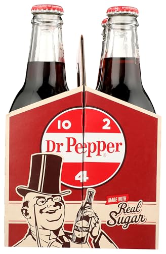 Dr Pepper 4pk 12oz Glass