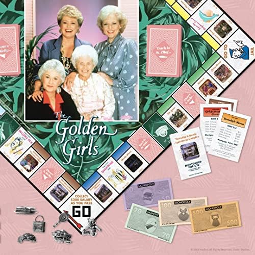 Monopoly: The Golden Girls Board Game | Buy, Sell