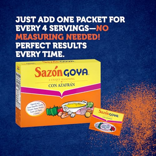 Goya Sazón Natural and Complete, Vegetables, All Purpose Seasoning, 3.52oz | Low Sodium Latin Spice Blend for Poultry, Seafood, Meat and Vegetables, All Purpose Mexican Seasoning, No Salt Added, Tasty