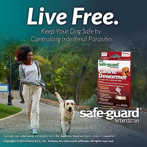 Pro-Sense Safe-Guard 4, Canine Dewormer for Dogs, 3-Day Treatment