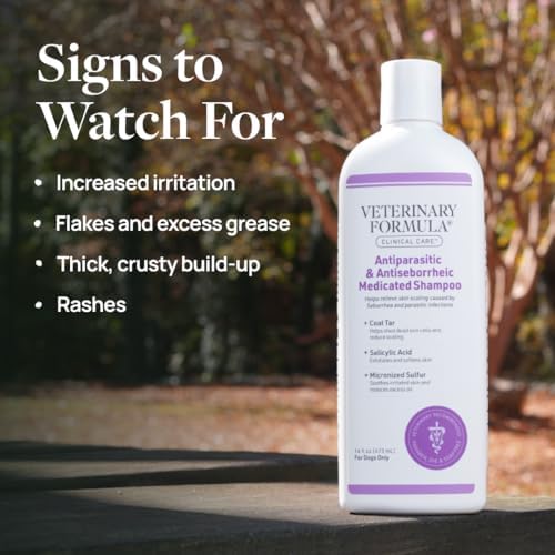 Veterinary Formula Clinical Care Antiparasitic & Antiseborrheic Wash, 16 oz