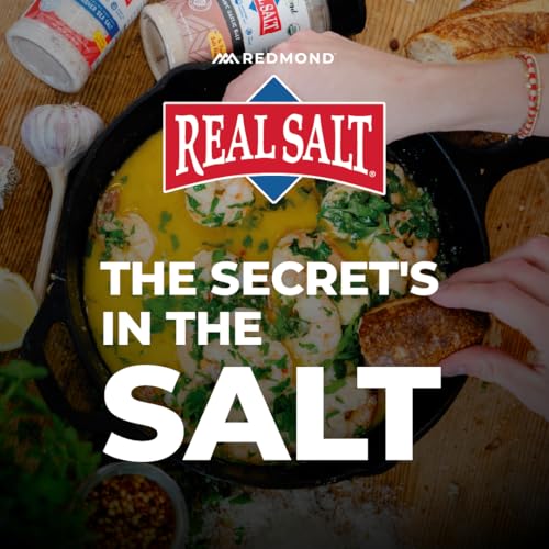 Redmond Real Sea Salt - Natural Unrefined Gluten Free Fine, 10 Ounce Shaker (2 Pack)