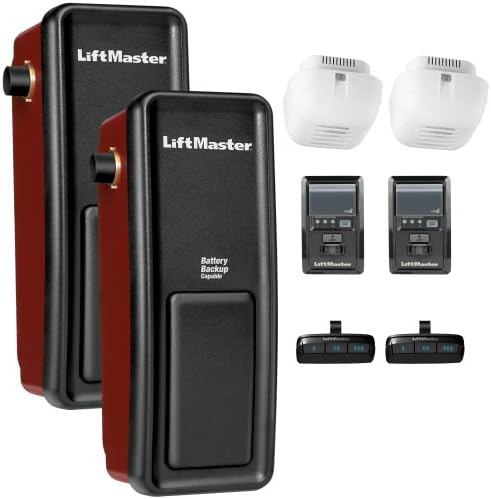 LiftMaster 8500 LiftMaster 2-Pack (Replaced by 98022) Garage Door Opener Side Mount Security+2.0 & MyQ Technology Compatible