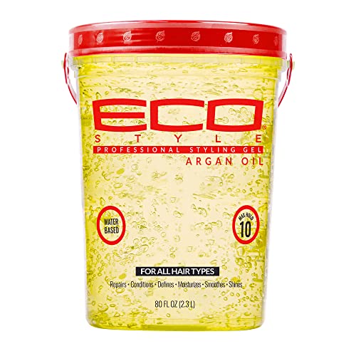 Eco Style Gel Olive Oil Styling - Adds Shine and Tames Split Ends - Delivers Moisture to Scalp - Nourishes And Repairs - Provides Weightless and Superior Hold - Ideal for all Hair - 8 oz