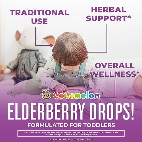 MARYRUTH'S Elderberry Liquid Drops for Adults & Kids, 1 oz, Immune Support | Immune Support, 150mg Elderberry Extract, USDA Organic, Sugar Free, Vegan