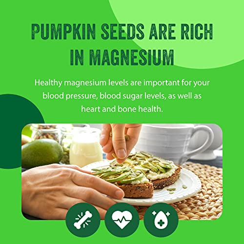Raw Pumpkin Seeds 3 lb, Pepitas, No Shell, Unsalted, Kosher, Non-GMO