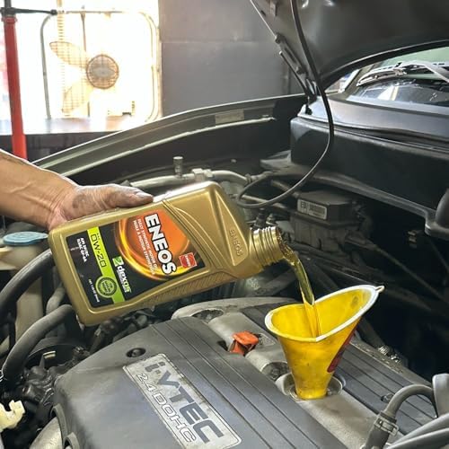 ENEOS 0W-20 Fully Synthetic Motor Oil, API SQ, dexos1 Gen3, 1 Qt
