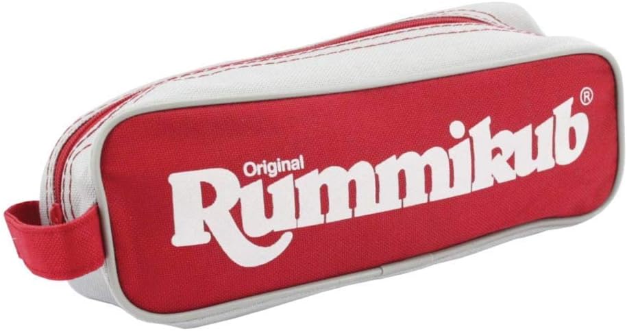 Rummikub - The Complete Original Game With Full-Size Racks and Tiles in a Durable Canvas Storage/Travel Case by Pressman - Amazon Exclusive