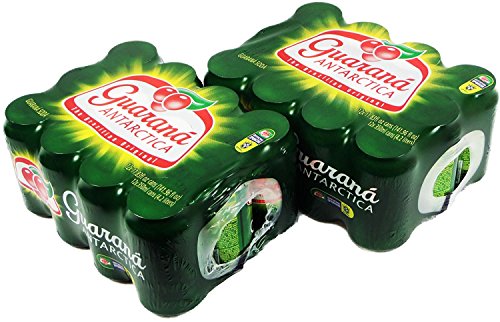Guarana Antarctica 350ml | 11.83 Fl.Oz (Pack of 24) by Brex America