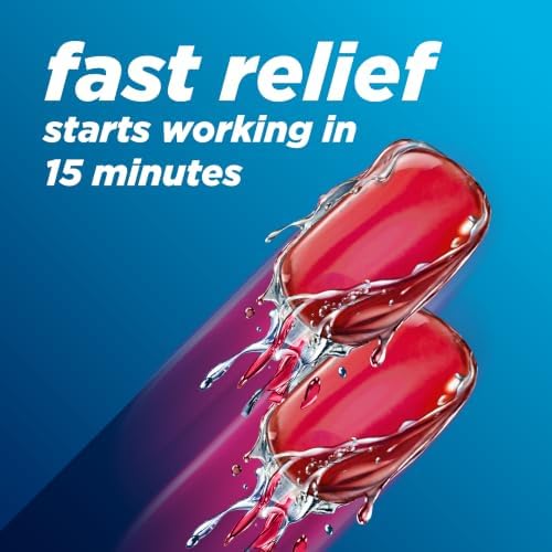 Alka-Seltzer Cold, Cold & Mucus Congestion Max Strength Fast Gels, Medicine, Multi-Symptom Relief, Body Aches and Pains, Congestion Relief