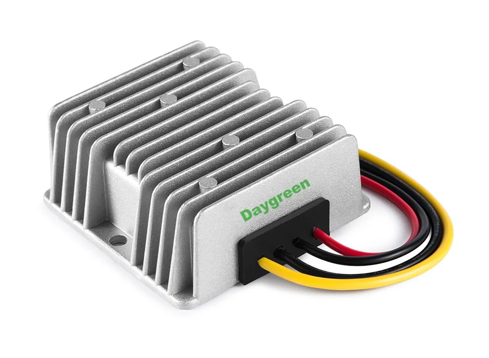Daygreen 12V/24V to 12V 6A 72W DC-DC Buck Converter, Step Down Voltage Regulator for Car Electronics