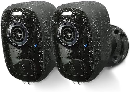 DCT Magnetic Security Camera Outdoor: See Who at Door in 2K - 10s No-Drill