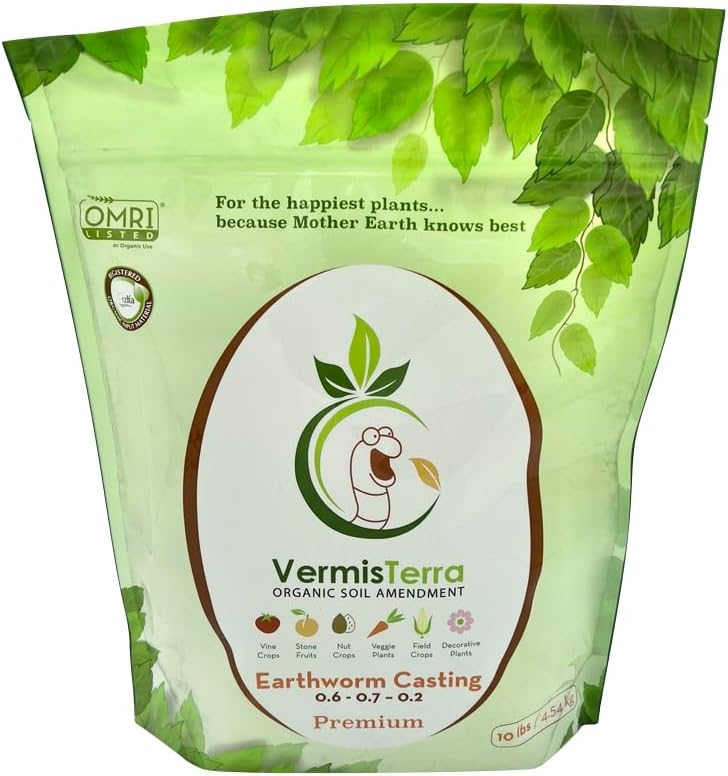 VermisTerra Earthworm Castings 10 LB Standard