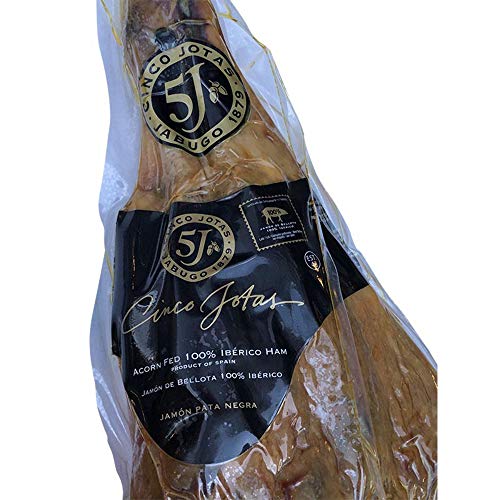 5J Jamon Iberico de Bellota, Whole Bone-in Ham - 14 to 18 lbs