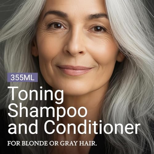 Loma Hair Care Violet Shampoo, Vanilla Bean/Blood Orange, 12 Fl Oz