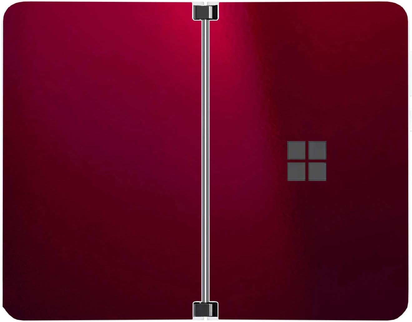 SopiGuard Sticker for Surface Duo Phone Edge-to-Edge Precision Vinyl Skin Wrap (Leather Textured)
